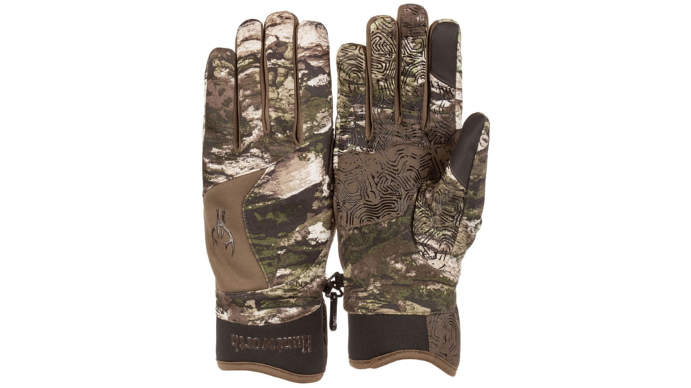 Huntworth Ansted Mid Weight Plush Fleece Lined Hunting Glove - Mens, Tarnen, Extra Large, E-1207-TRN-XL