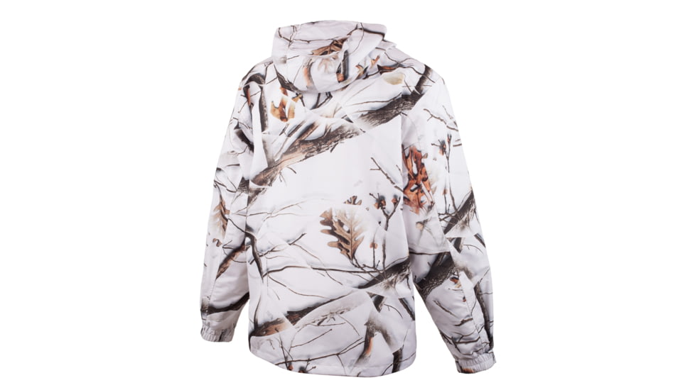 Huntworth Ackley Light Weight Microfiber Waterproof Cover Up Jacket - Men's, Snow Camo, 3XL, E-81702-SCB-3XL