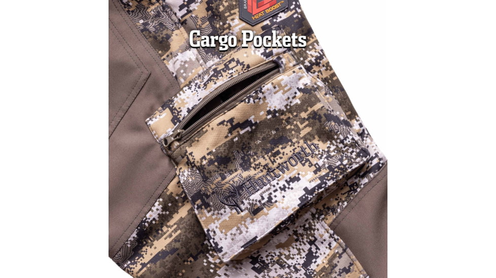 Huntworth Saskatoon Heat Boost Heavy Weight Windproof Softshell Pants - Mens, Disruption, Medium, E-9543-DC-M