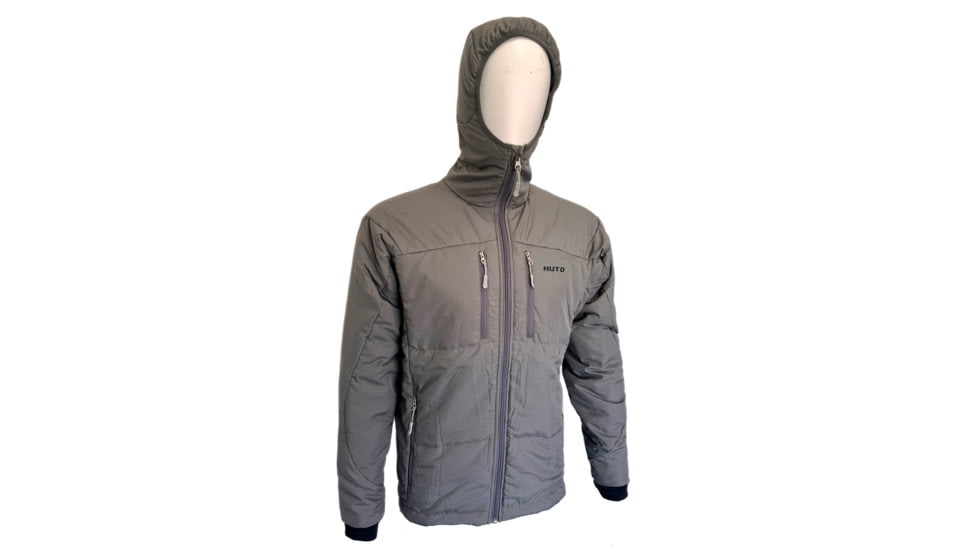 Huto Lifestyle 3M Insulated Everyday Jacket, Grey, Large, 3M-INSLTD-JACKET-L