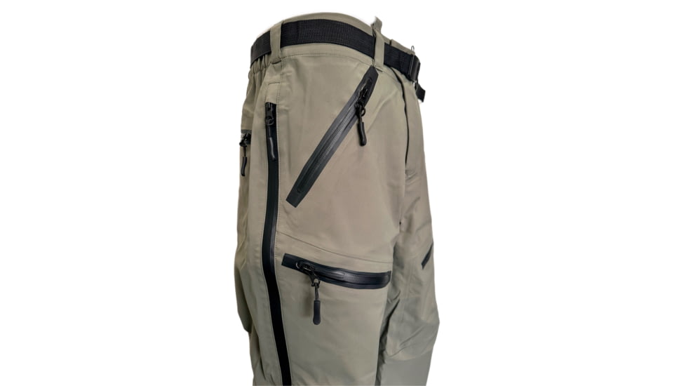Huto Lifestyle Bone Dry Rain Pants, Green/Grey, 2XL, BNERN-PNT-GRYGRN-XXL