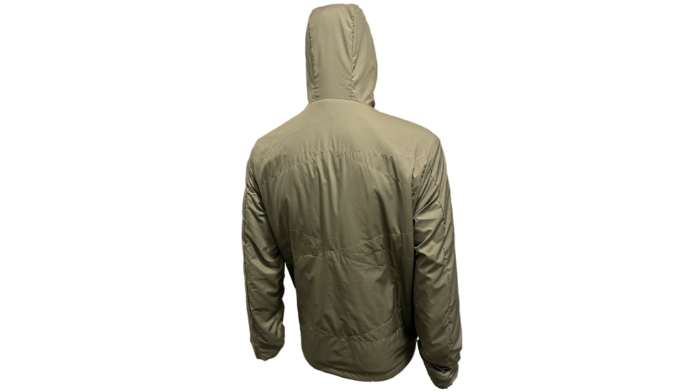 Huto Lifestyle Fuzzy Fleece Hoodie w/Nylon Outer Shell, Ranger Green, Large, FUZYFLCE-HDIE-RNGGRN-L
