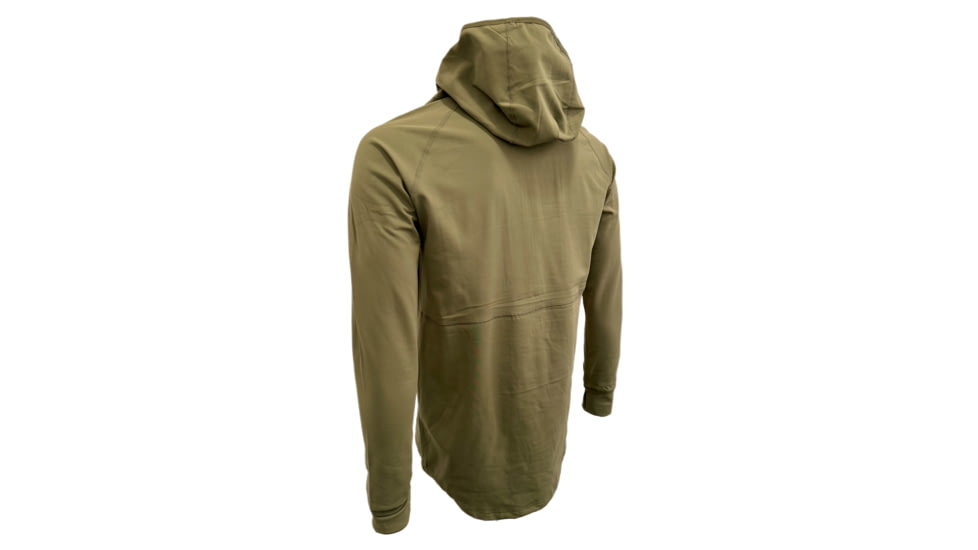 Huto Lifestyle Huto Lifestyle Synthetic Mid-Weight Hoodie/Base Layer, Army Green, 3XL, SYNTC-WGHT-HDIE-ARM-XXXL