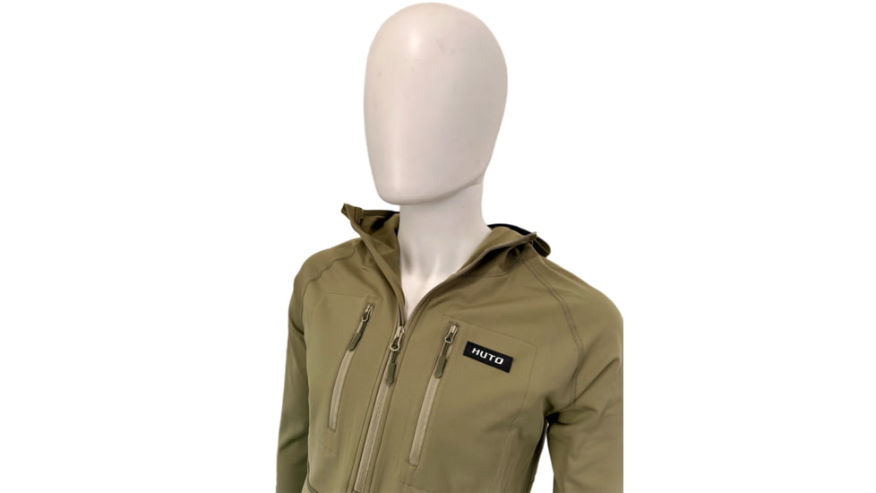 Huto Lifestyle Huto Lifestyle Synthetic Mid-Weight Hoodie/Base Layer, Army Green, 3XL, SYNTC-WGHT-HDIE-ARM-XXXL