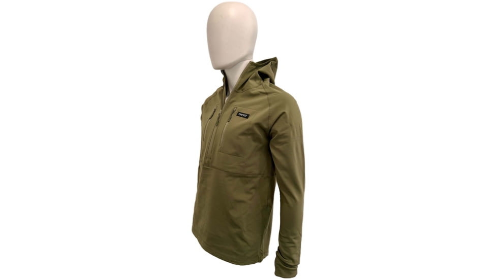 Huto Lifestyle Huto Lifestyle Synthetic Mid-Weight Hoodie/Base Layer, Army Green, 3XL, SYNTC-WGHT-HDIE-ARM-XXXL