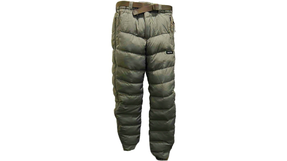 Huto Lifestyle Stalker Down Puffy Pants, Army Green, 2XL, STLKDWN-PNT-ARMGRN-XXL
