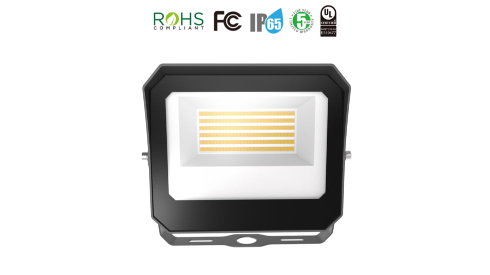 Hykoont Hykoont FD06-35/20/15W LED Flood Light - Adjustable Color Temperature &amp; Power, FD06