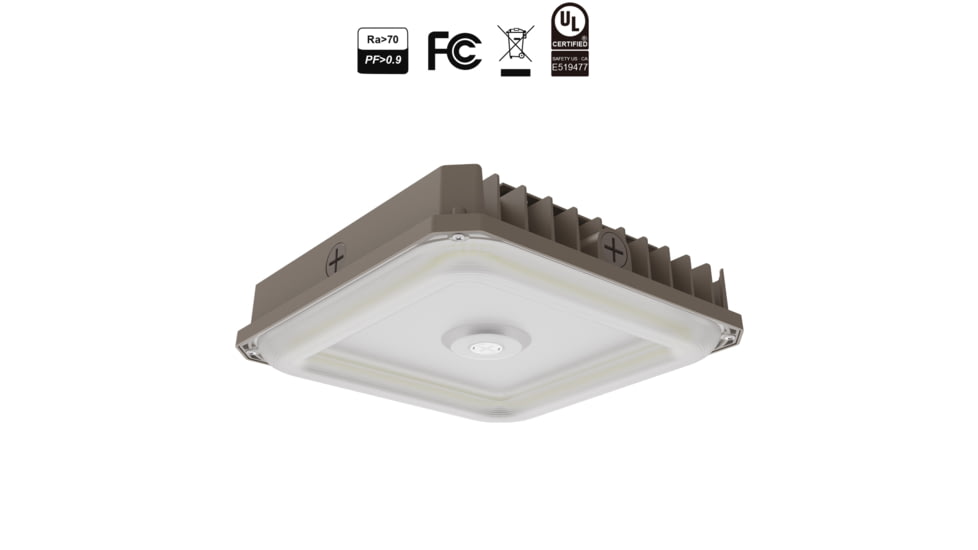 Hykoont Hykoont GP04 Series Tunable LED Garage Canopy Light, GP04