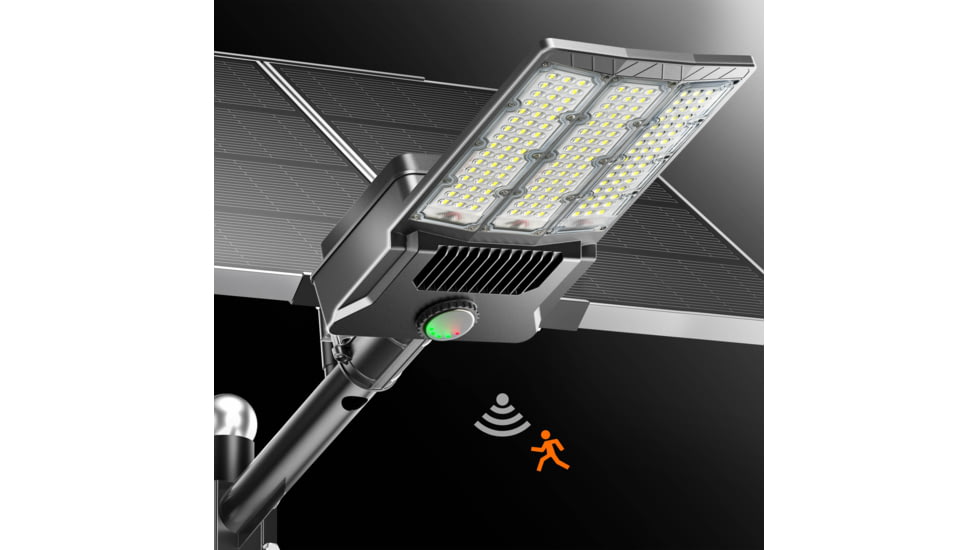 Hykoont Hykoont SZ400 85000LM Dual Panel Upgraded Commericial Solar Street Light, SZ4000