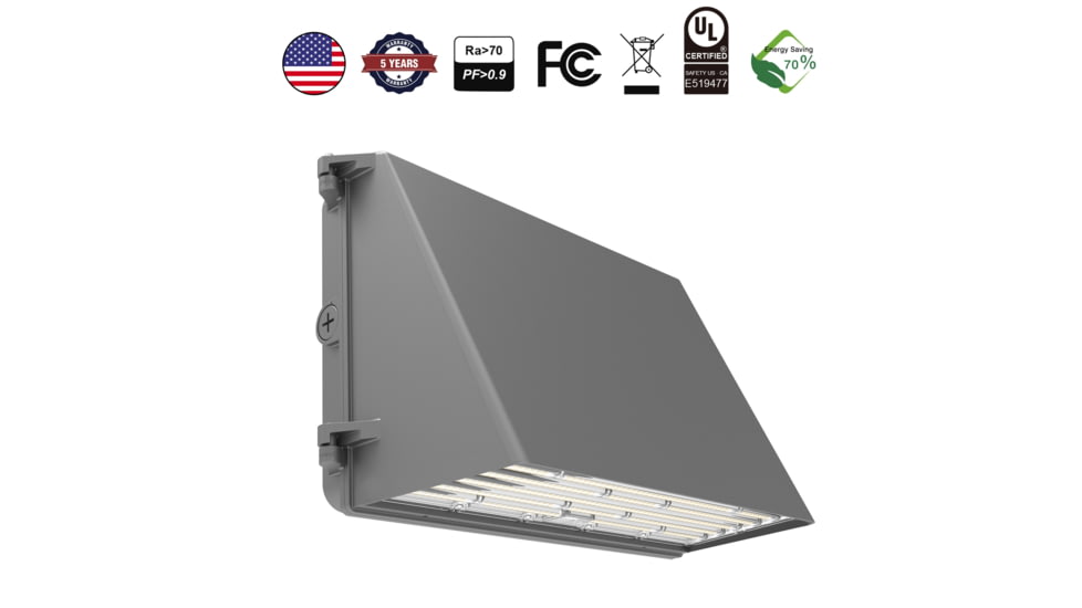 Hykoont Hykoont WK07 Series Full Cutoff Wall Pack DLC Premium Modern Design, WK07