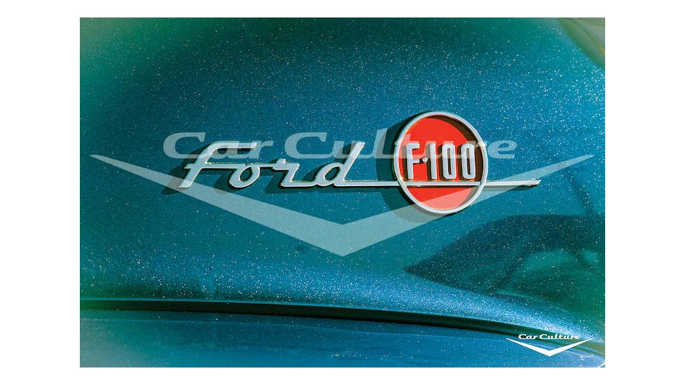 iCanvas 1955 Ford F-100 Pickup by Car Culture Canvas Print, Multi, 18x12 CCU18-1PC3-18x12