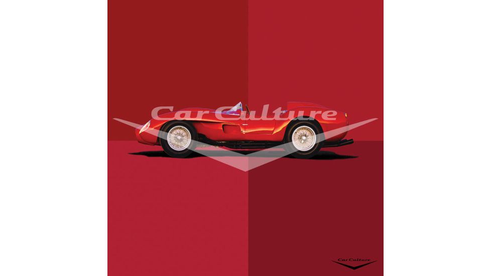 iCanvas 1958 Ferrari 250 Testa Rossa Scaglietti by Car Culture Canvas Print, Multi, 18x18 CCU21-1PC3-18x18