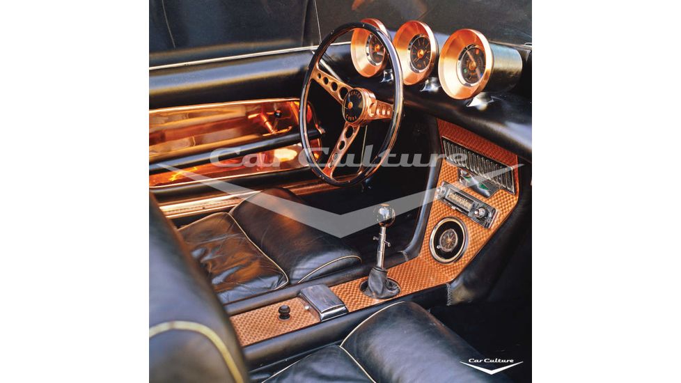 iCanvas 1965 Mercer-Cobra Exner by Car Culture Canvas Print, Multi, 18x18 CCU24-1PC3-18x18