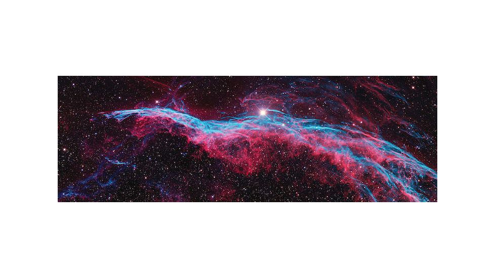 iCanvas NGC 6960, Witch's Broom, , Western Veil Of The Veil Nebula by NASA Canvas Print, Multi, 36x12 NAS44-1PC3-36x12