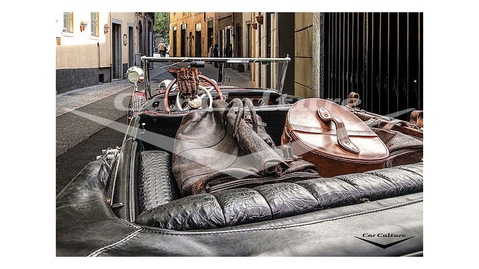 iCanvas 'Spirit Of Adventure' - Mercedes-Benz 680 S Dashboard by Car Culture Canvas Print, Multi, 18x12 CCU47-1PC3-18x12
