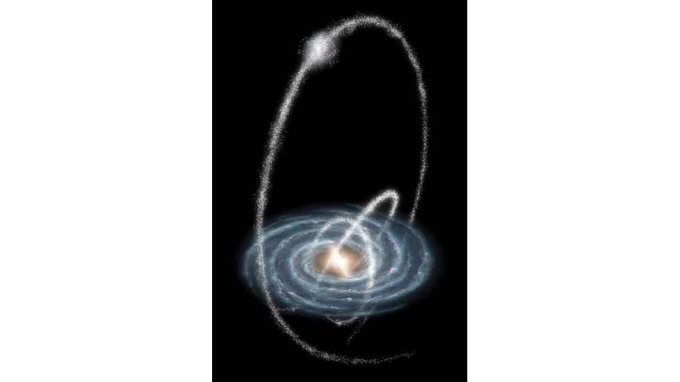 iCanvas Three Newly-Discovered Streams Arcing High Over The Milky Wa by Stocktrek Images Canvas Print, Multi, 18x12 TRK1746-1PC3-18x12