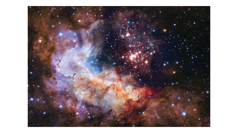 iCanvas WR 20a And Surrounding Stars, Westerlund 2 by NASA Canvas Print, Multi, 18x12 NAS54-1PC3-18x12