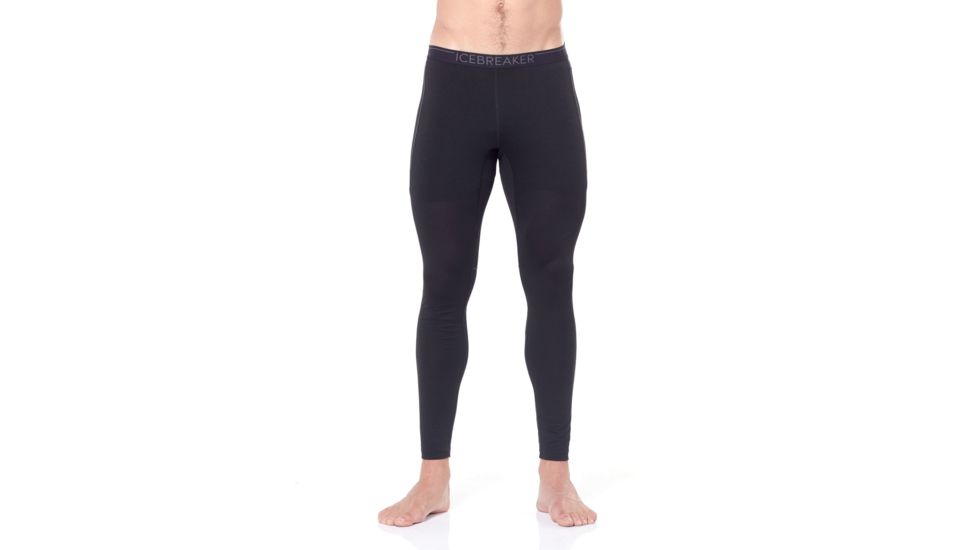 Icebreaker 150 Zone Leggings - Mens, Black/Mineral, Small, 104350-001-S