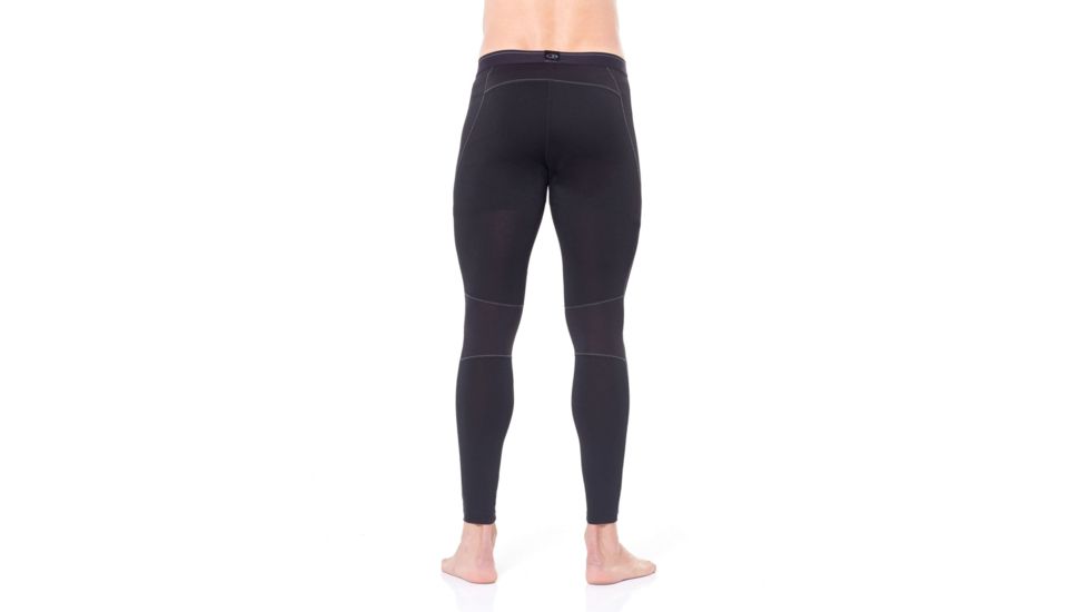 Icebreaker 150 Zone Leggings - Mens, Black/Mineral, Small, 104350-001-S