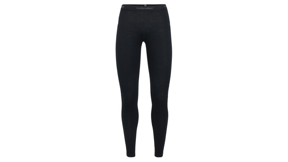 Icebreaker 200 Oasis Thermal Leggings - Women's, Black, Extra Small, IB104383001XS