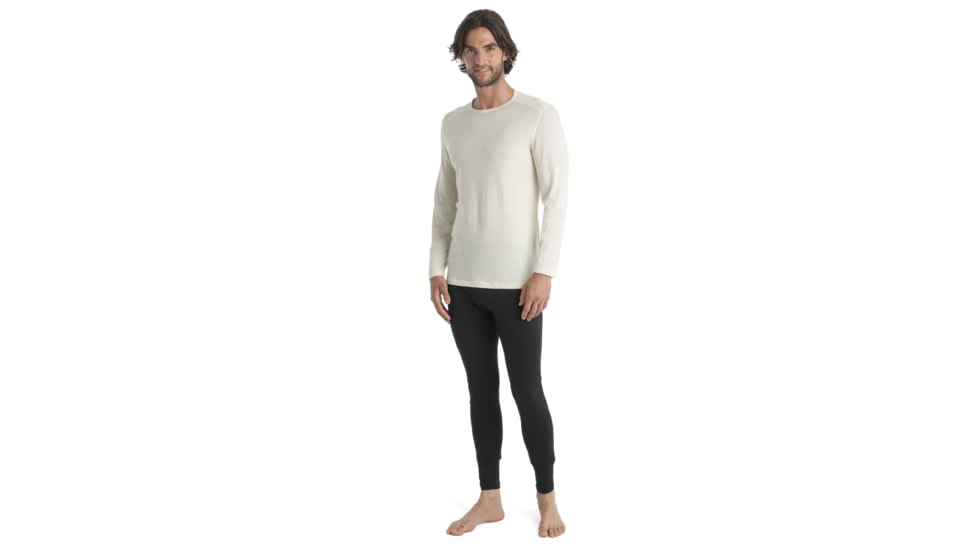 Icebreaker 200 Oasis Long Sleeve Crewe - Mens, Undyed, Large, IB104365000L