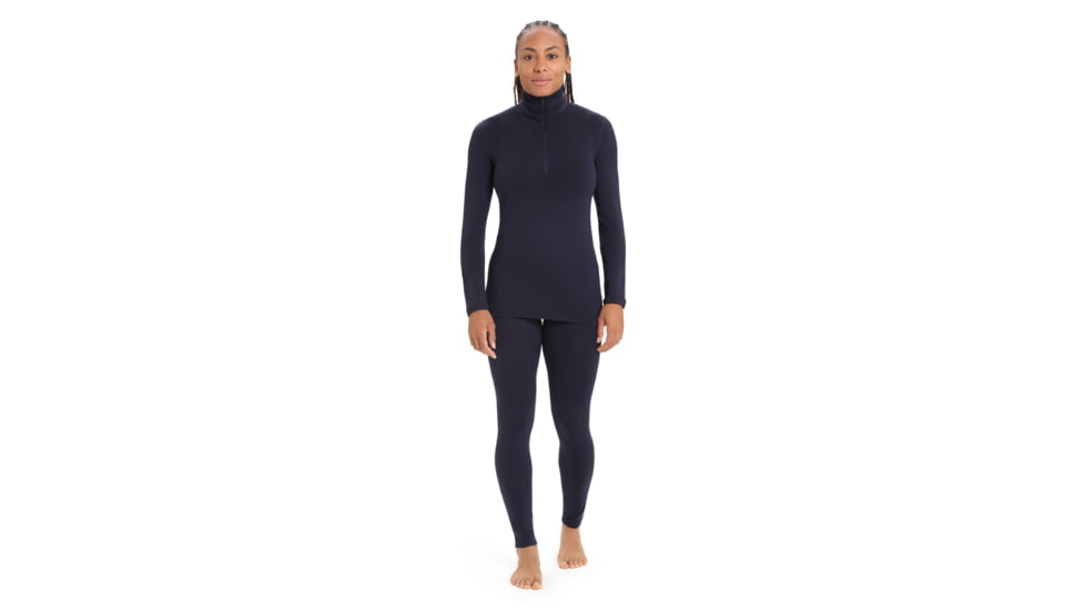 Icebreaker 260 Tech Leggings - Womens, Midnight Navy, Extra Small, IB104392401XS