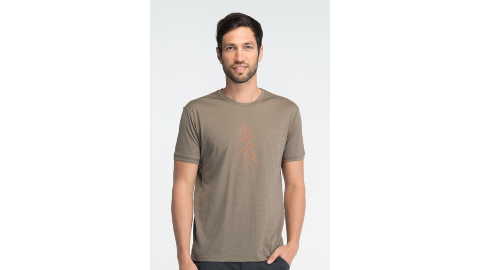 Icebreaker Tech T Lite Short Sleeve Lancewood Clearance - Men's-Cabin-Medium