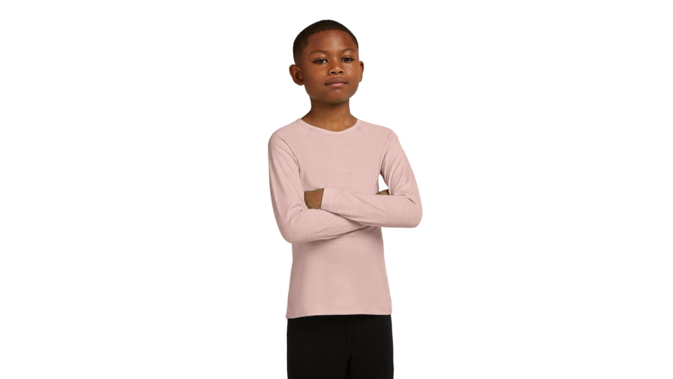 Icebreaker Merino 200 Oasis Long Sleeve Crewe Thermal Top - Kids