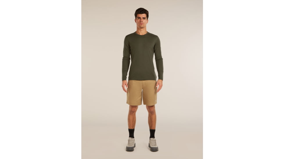 Icebreaker Merino 200 Oasis Long Sleeve Crewe Thermal Top - Mens