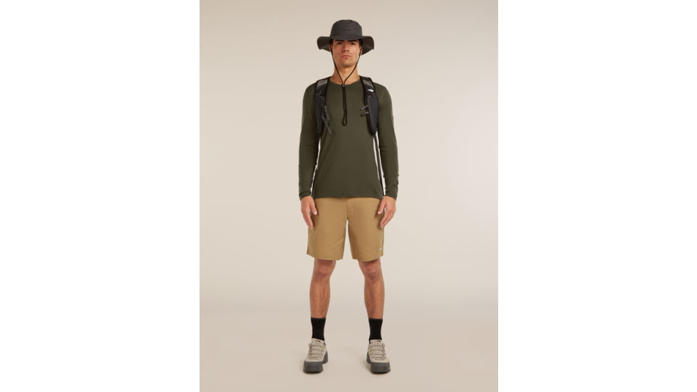 Icebreaker Merino 200 Oasis Long Sleeve Crewe Thermal Top - Mens
