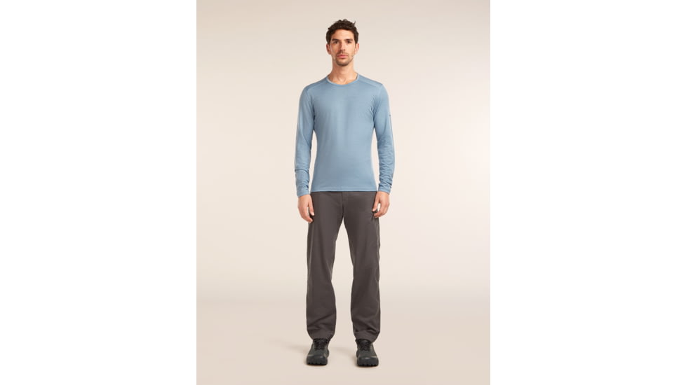 Icebreaker Merino 200 Oasis Long Sleeve Crewe Thermal Top - Mens
