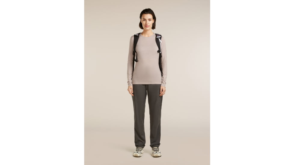Icebreaker Merino 200 Oasis Long Sleeve Crewe Thermal Top - Womens