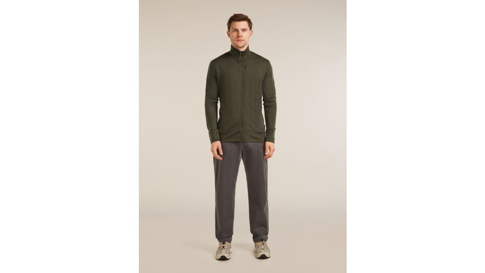 Icebreaker Merino 260 Quantum Long Sleeve Zip Top - Mens