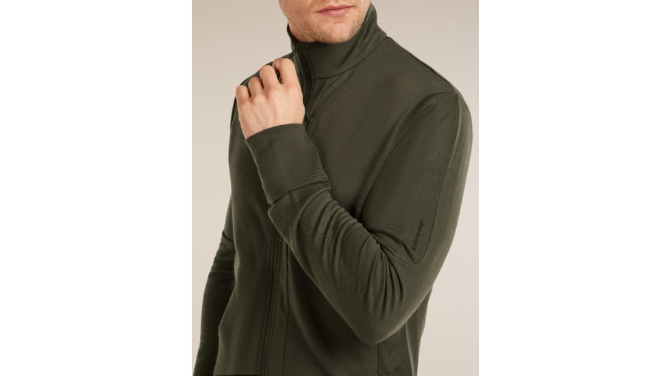 Icebreaker Merino 260 Quantum Long Sleeve Zip Top - Mens
