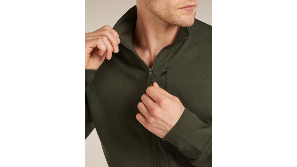 Icebreaker Merino 260 Quantum Long Sleeve Zip Top - Mens