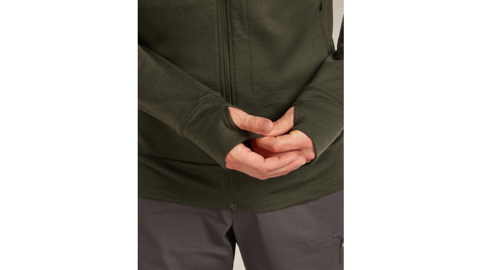 Icebreaker Merino 260 Quantum Long Sleeve Zip Top - Mens