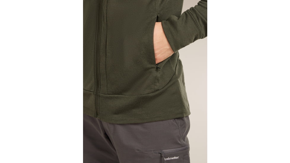 Icebreaker Merino 260 Quantum Long Sleeve Zip Top - Mens