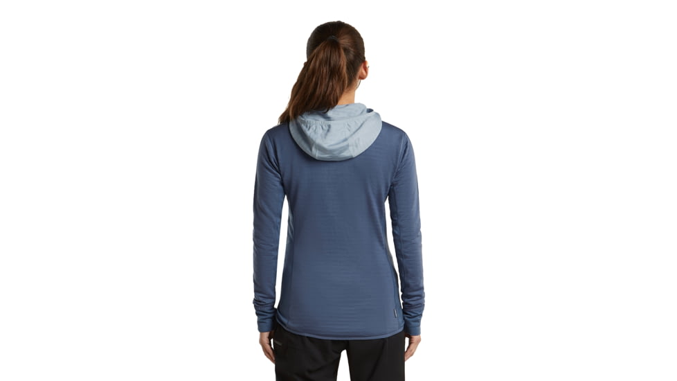 Icebreaker Merino Blend 300 RealFleece Descender Long Sleeve Zip Hoodie - Womens
