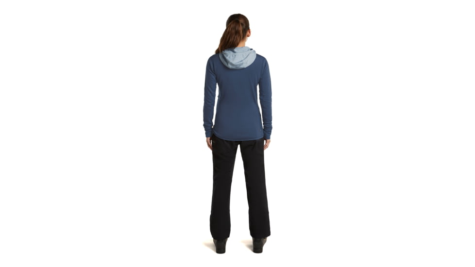Icebreaker Merino Blend 300 RealFleece Descender Long Sleeve Zip Hoodie - Womens