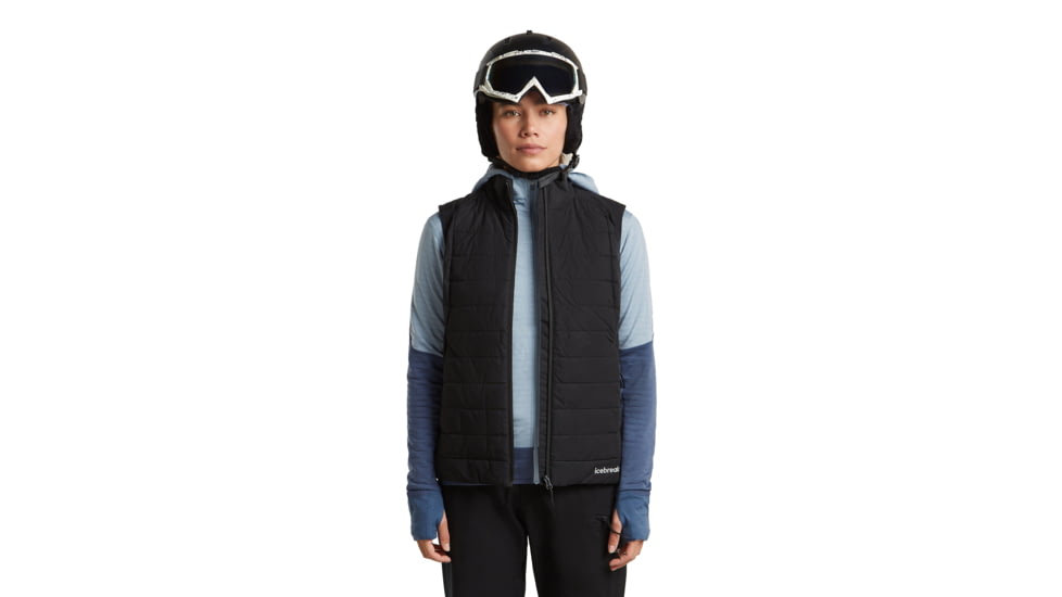 Icebreaker Merino Blend 300 RealFleece Descender Long Sleeve Zip Hoodie - Womens