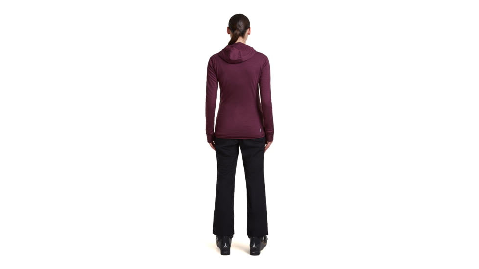 Icebreaker Merino Blend 300 RealFleece Descender Long Sleeve Zip Hoodie - Womens