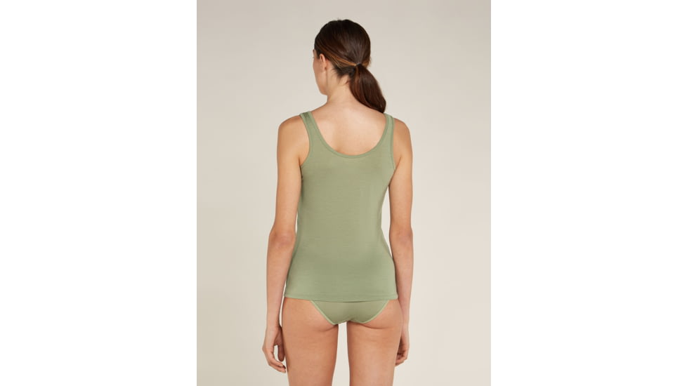 Icebreaker Merino 150 Siren Tank - Womens, Lichen, Extra Small, IB103213A74XS