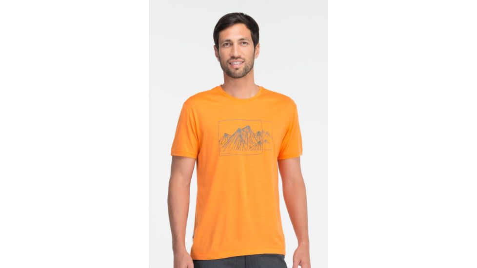 Icebreaker Tech T Lite Short Sleeve AorakiClearance - Men's-Koi-Small
