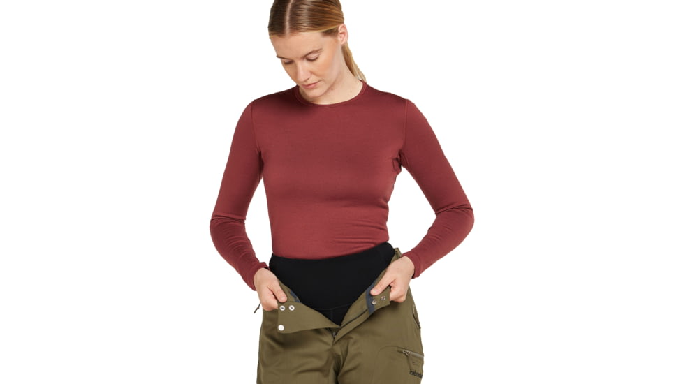 Icebreaker Women Merino 260 Tech High Rise Leggings, Black, L, IB0A5726001L