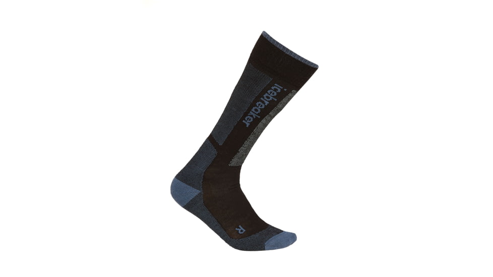 Icebreaker Women Merino Ski+ Light OTC, Black/Dawn/Graphite, L, IB0A573L03QL