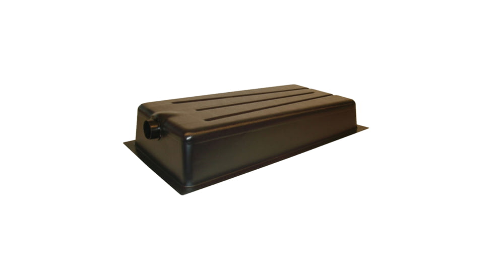 Icon Holding Tank Center End Drain Ht648Ed - 48.5in x 24.75in x 9.5 Tank With 3 Spigot And Sensors Installed, 48.5in x 24.75in x 9.5in, 1608