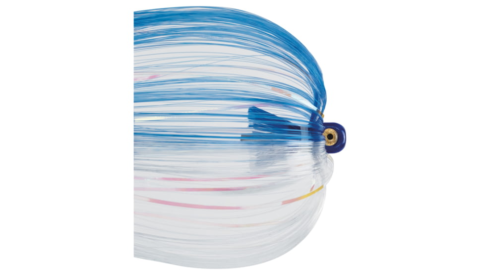 Iland Witches Bugs Saltwater Troll Lure, 7in, 1/2oz, Flash Blue Head, Blue/Crystal, IW121F-BL/CY