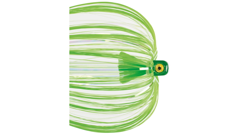 Iland Witches Bugs Saltwater Troll Lure, 7in, 1/2oz, Flash Green Head, EGR, IW122F-EGR