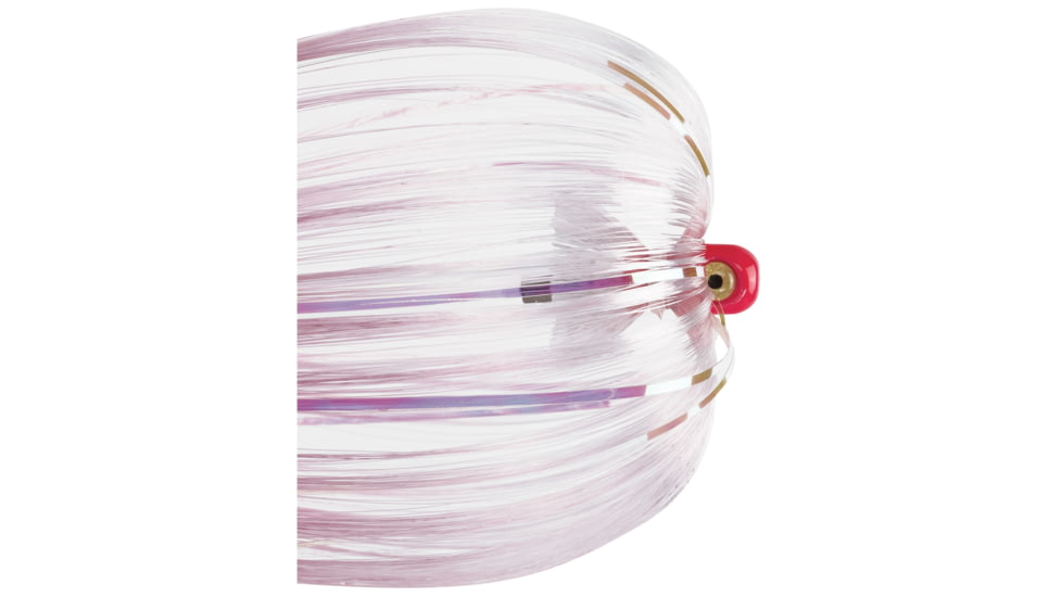 Iland Witches Bugs Saltwater Troll Lure, 7in, 1/2oz, Flash Pink Head, Pink Crazy, IW124F-PKC