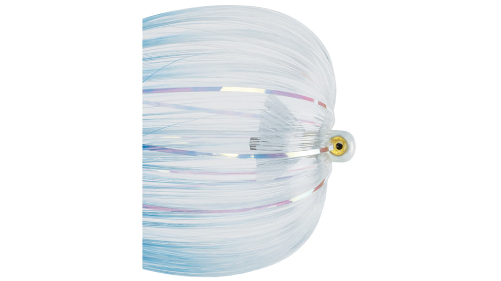 Iland Witches Bugs Saltwater Troll Lure, 7in, 1/2oz, Flash White Head, Marlin, IW127F-MAR